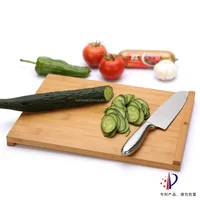 Eco freindly organice bamboo vegetable cutting board kitchen