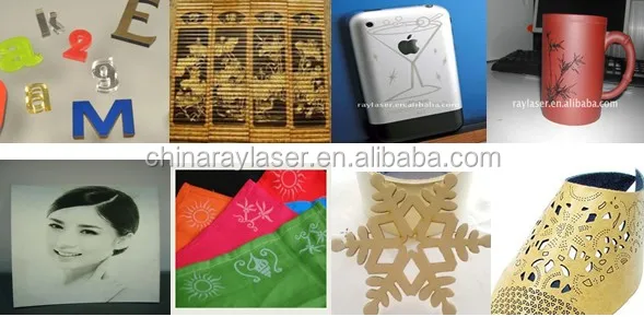Samples of Laser engraving