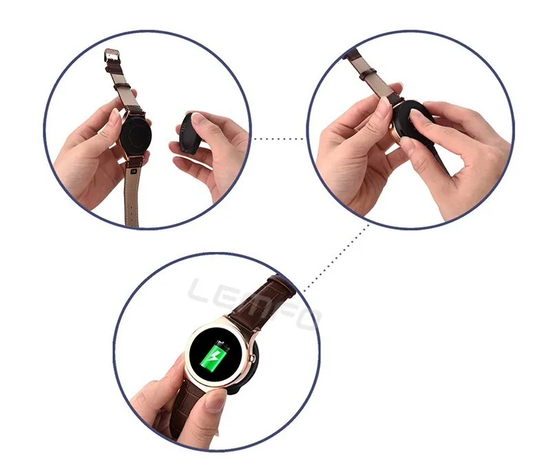 S3 Smart Watch Anti-Lost Alarm Music Sport Bluetooth Smartwatch MTK2502 Support SIM TF Card Hands-free for iOS Android phones