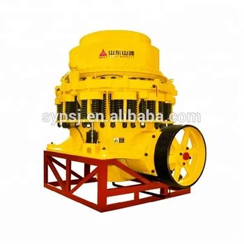 stone dust and stone piece crushing machine simmons symons hydraulic cone crusher