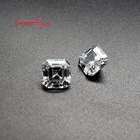 Guangxi Shining White Asscher Cut Wholesale Fashion Cubic Zirconia Crystal Stones For Rings