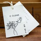 Special cotton belt printing production clothing Hang tag