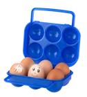 Reusable Plastic PE Portable Egg Holder Protect Eggs from being Broken