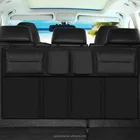 Car Trunk Back Seat Organizer Bag Net Mesh Storage Folding Pockets Trash Bags