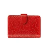 Latest top quality pu leather wallets/purses free samples for women