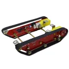 Robot Smart Robot Tank Car Chasis kits caterpillar Crawler chassis track Integrated 2 motor dd1-1 for UNO Diy Kit