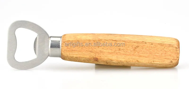Wholesale good quality wood handle bottle openers
