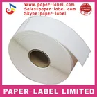 Permanent adhesive compatiable thermal paper Dymo 30252 label