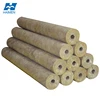 preformed moulded free sample rock wool pipe with aluminum foil insulation