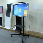 School 1 School And Office Full HD Interactive Electronic Whiteboard All In 1 Touch Screen Floor Stand Digital Signage
