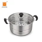 Stainless Steel Hot Pot /Cookware Set With Glass Lid In Gift Box