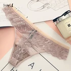 SIX RABBIT lace thong bikini butterfly g string sexy thong