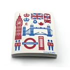 Great absorbent resistant printed cellulose sponge cloth