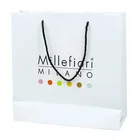 Eco-friendly custom printed logo fashion shopping paper bag for boutique