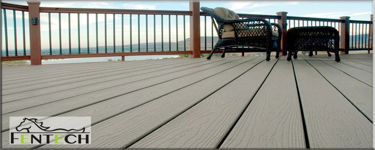 Fentech Waterproof Cheap Decking Board, Composite Decking