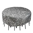 300D Camouflage Waterproof Outdoor Furniture Protection Garden Furniture Cover