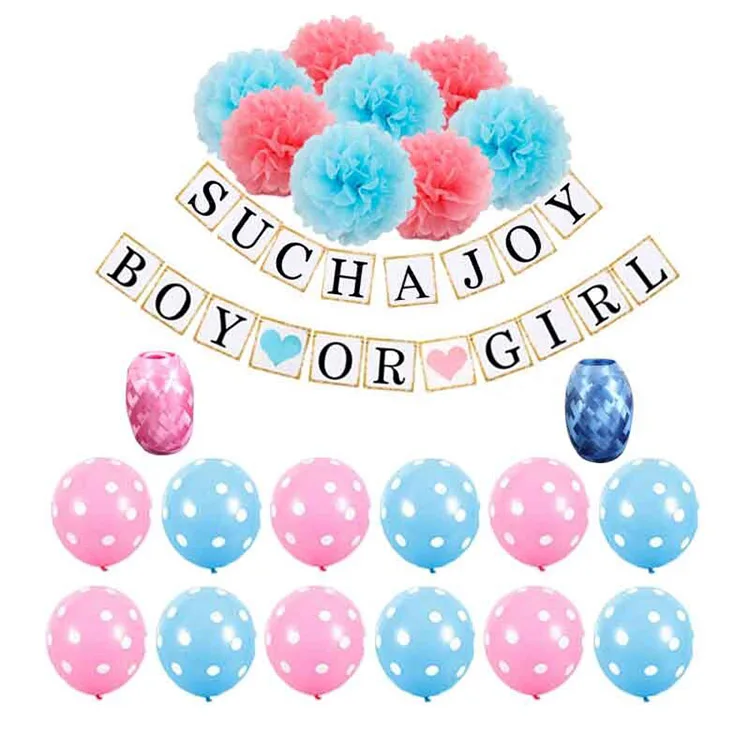 in stock boy or girl balloon baby shower party decorations baby