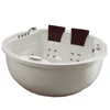 Two seat white acrylic freestanding italian round dimensions bathtub sale in selangor