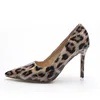 european and american leopard printed patent leather women sexy high heels stilettos shoes
