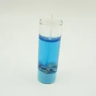 Starfish and Shell Gel Jelly Wax Candle Scented Pillar Glass Custom Cylinder Candles