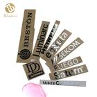 Custom Logo Electroform Nickel Metal Sticker With Glue