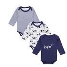 BKD 2019 Autumn Long sleeve 3pcs Sport-Suit Baby Boy Clothes