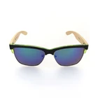 PC Bamboo temple Retro Bamboo Sunglasses Women Men Wooden Frame Sun Glasses Anti UV