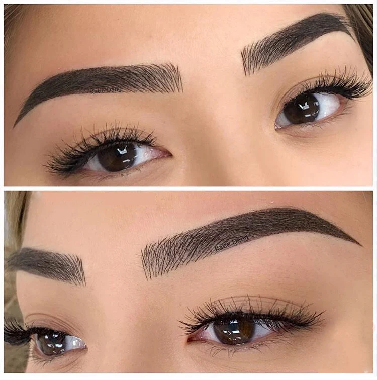 Medical Grade Stainless Steel 0.18mm Sterilized Disposable Microblading Needle for Eyebrow Tattoo