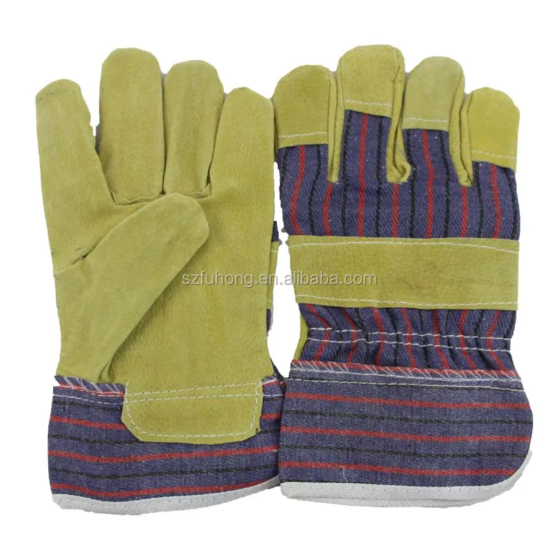 Textiles Leather Products Safety Working Gloves