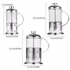 350/600/800ML French Press Coffee Pot Maker Stainless Steel Glass Coffee Tea Maker Pot
