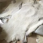 SHEEPSKIN Pelt WHITE Coat fur Lining USED SHEEP SKIN
