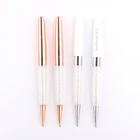 Elegant design ballpoint crystal rhinestone female pen