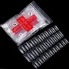 Yimart Korea Quality 500pcs/pack Clear Full Cover/Half Cover/French False Nail tips