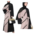 Modest fashion dubai fancy S-4XL islamic clothing muslim abaya egypt