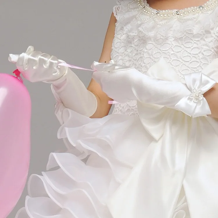 2015 Vintage Fairy Princess Gloves Girl Occasion Wear Kids Children Cosplay Gloves For Party Performance Flower Girl Gloves