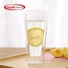 Double Wall Insulated Espresso Glass Coffee Cups Mugs For Tea, Coffee, Milk or Cold & Hot Drinks
