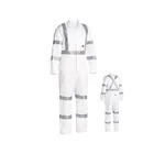 OEM construction factory worker's uniform cotton FR coveralls