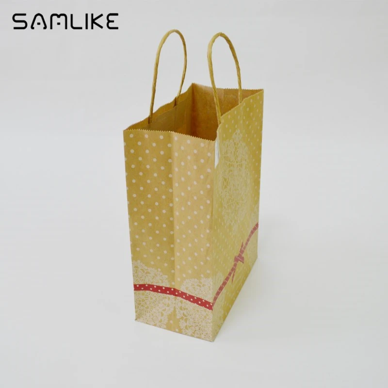 Whole Handmade Printed Paper Bags Online Best Strong Handmade Advertising Per Bag