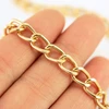 WT-BC067 Wholesale Oval Gold Brass Chain For Jewelry Making,Hot Sale Gold Chain