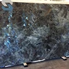 Top quality polished labradorite lemurian blue granite slab