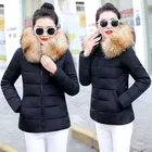 Myfur 2019 Fashion women jacket coat ladies winter coats with raccoon fur hood
