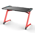 Latest design LED gaming table PC computer gaming desk
