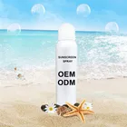 OEM Natural scented organic sport moisturizing customize sunscreen spf 50 spray