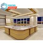General Purpose Jewelry Shop Furniture Wooden Store Jewelry Counter Jewelry Display Cabinet In China