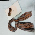 hot selling custom popular digital printed silk Chiffon Scarf for woman