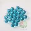 100pcs 14mm Aqua blue colour solid clear glass balls 1.4cm sea blue small industrial glass marble balls toys sky blue ball
