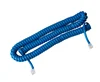 Blue color Telephone Handset Cord Landline Handset Cord Cable wire 10Ft