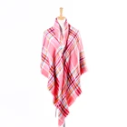 promotion custom mens jacquard acrylic soccer fan woven scarf