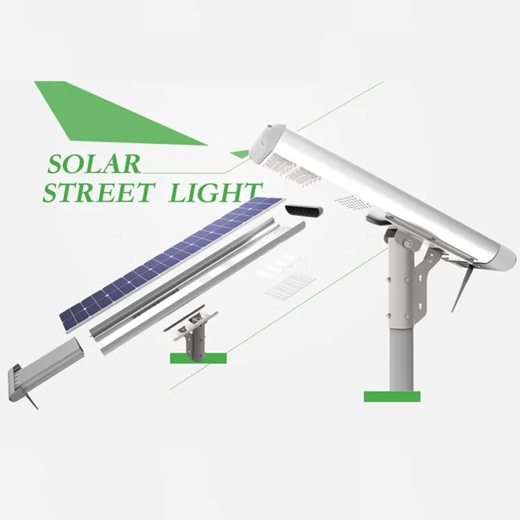 ZIGBEE Outdoor WIFI Function 30W 50W 80W All In One Solar Street Light - ANKUX.COM