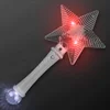 LED Star Wand Toy, Fashion clubs Light Up Flashing Star Fairy Wand Glow Sticks Handhelds Luminous Toy, Christmas Party Favor